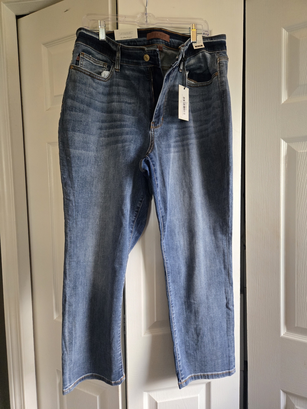 JUDY BLUE Skinny Fit Capri Mid Rise Jeans 18W